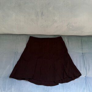 Reformation Flounce Skirt - Black Size 4